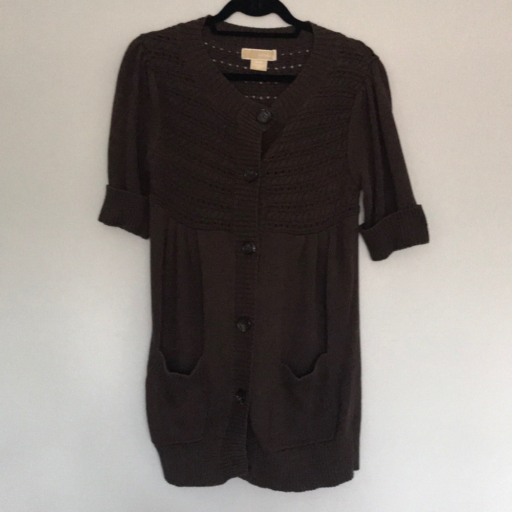 Michael Kors button up sweater